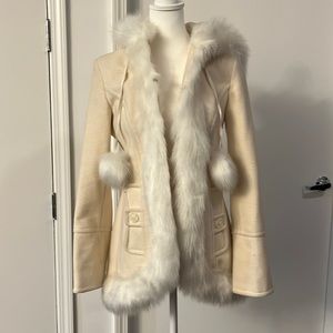 Victoria’s Secret Winter White Wool Jacket Women